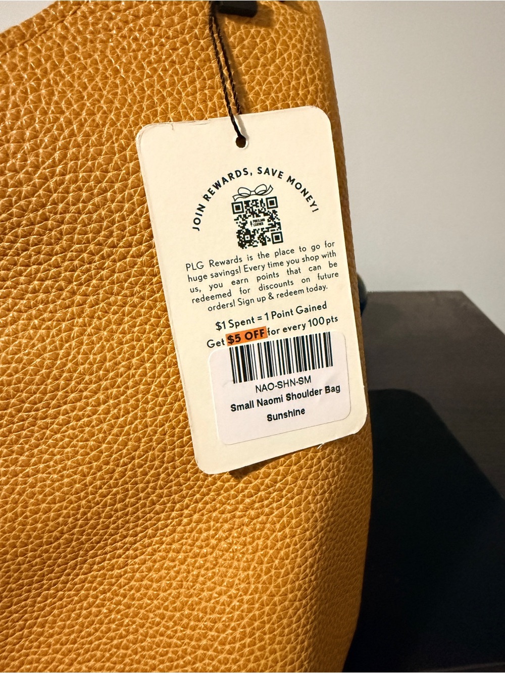Portland Leather sunshine small premium Naomi Bag - Picture 5 of 6